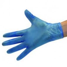 Vinyl Gloves Blue