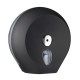 Single Jumbo Toilet Roll Dispenser Black (D756BL)