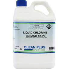 Liquid Chlorine 12.5% Bleach 5L (30502)